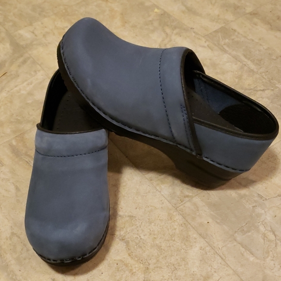 Dansko Shoes - Brand New Denim/Slate Dansko Clogs